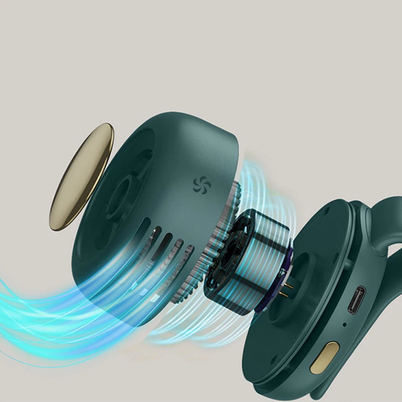 Mini Ventilador Portátil de Clip – 3 Velocidades