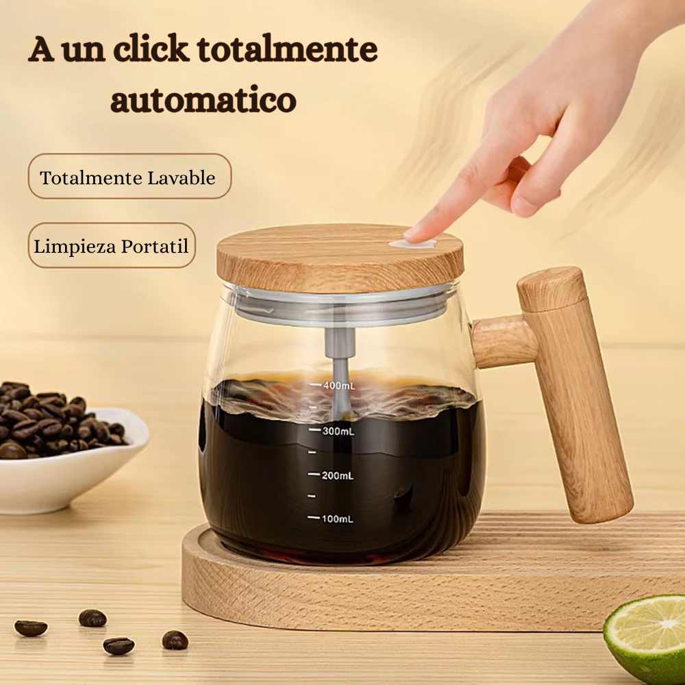 Vaso Mezclador Eléctrico Portátil y Resistente