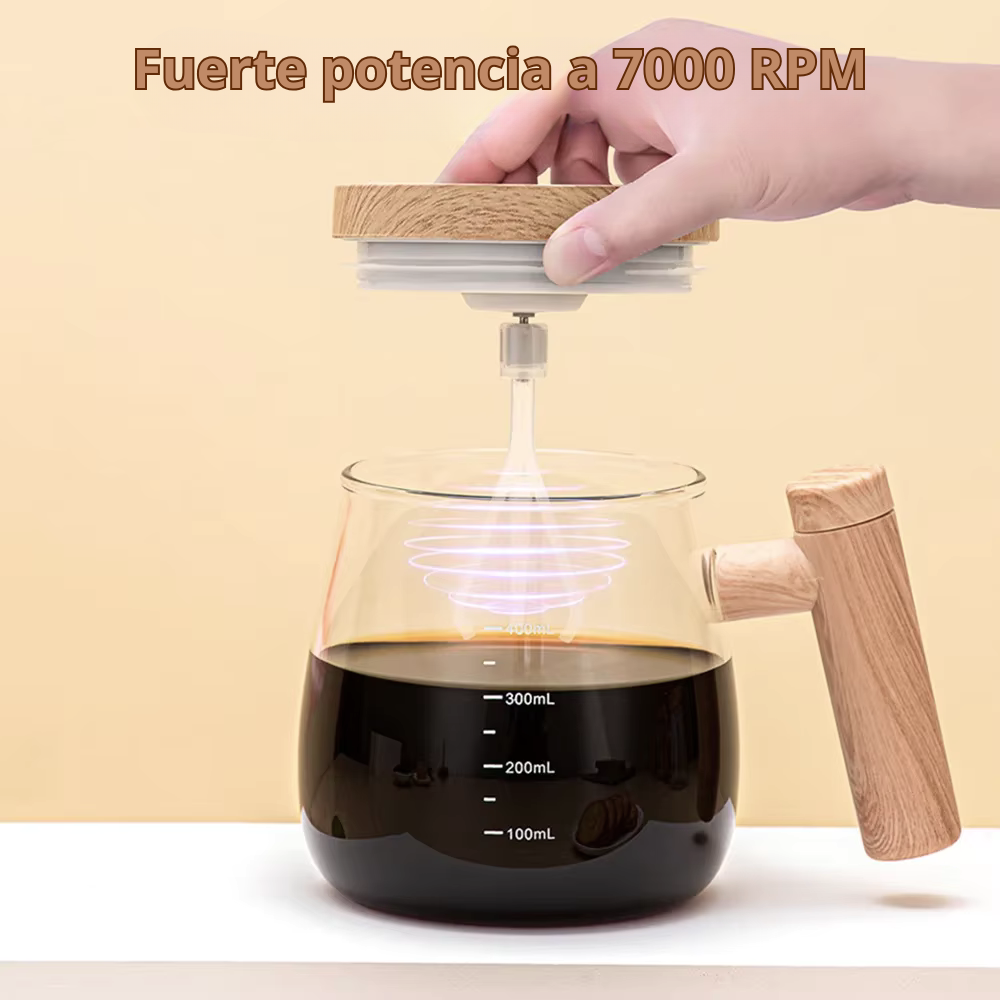 Vaso Mezclador Eléctrico Portátil y Resistente