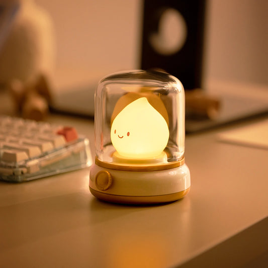 Lámpara LED Vintage Estilo Vela – Luz nocturna